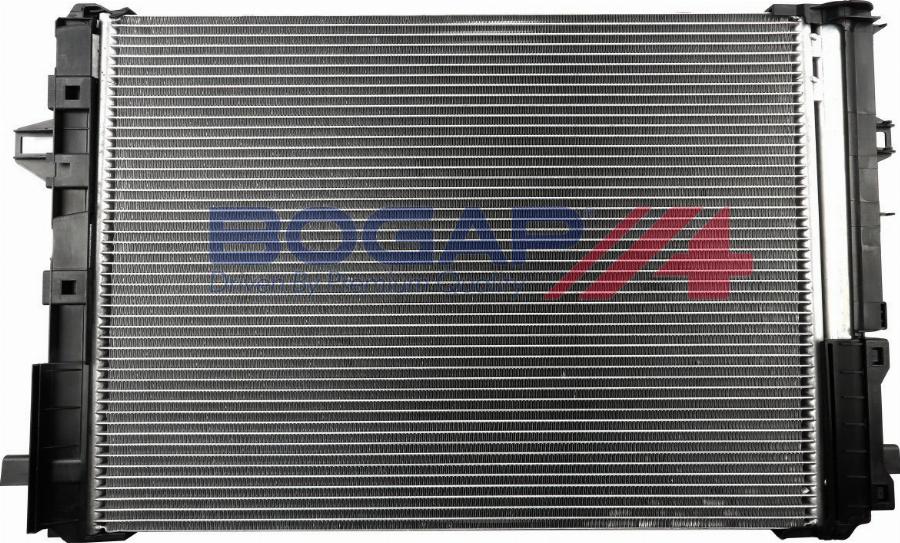 BOGAP C4117117 - Конденсатор, кондиціонер autocars.com.ua