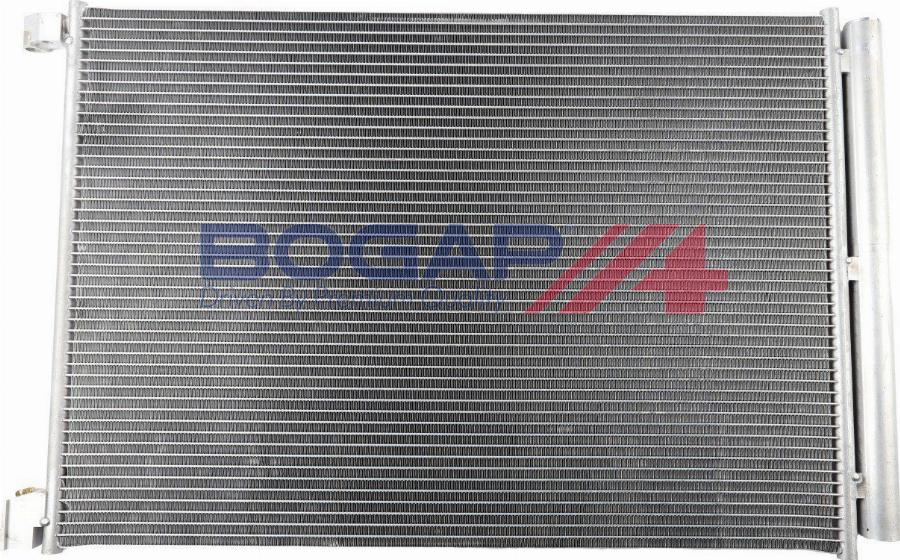 BOGAP C4117127 - Конденсатор, кондиціонер autocars.com.ua