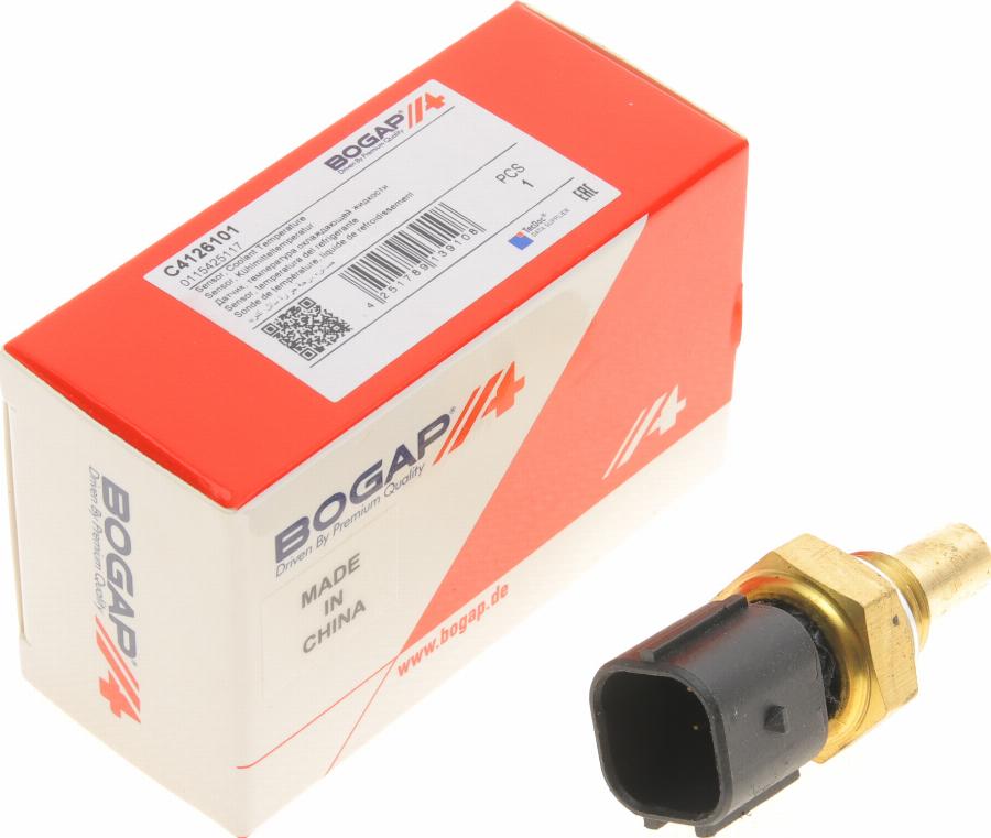 BOGAP C4126101 - Датчик, температура охлаждающей жидкости autodnr.net