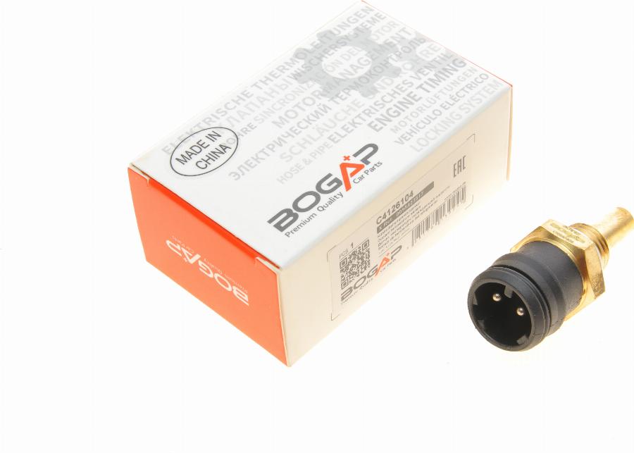 BOGAP C4126104 - Датчик, температура охлаждающей жидкости autodnr.net