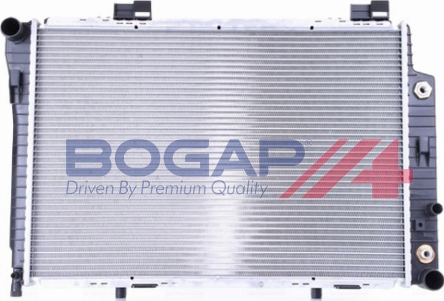 BOGAP C4210101 - Радіатор, охолодження двигуна autocars.com.ua