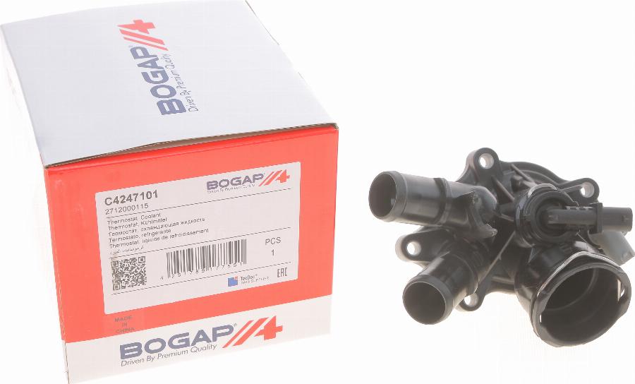 BOGAP C4247101 - Термостат, охолоджуюча рідина autocars.com.ua