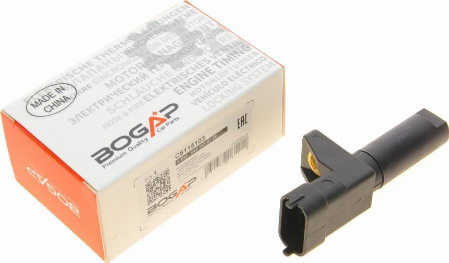 BOGAP C6115103 - Датчик импульсов, коленвал autodnr.net