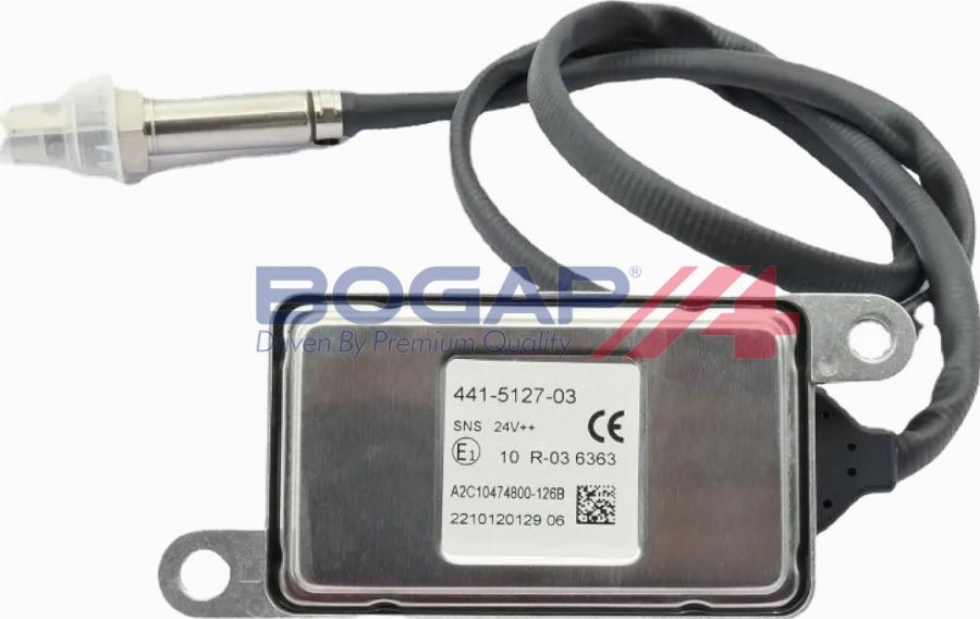 BOGAP C6119238 - NOx-датчик, впорскування карбаміду autocars.com.ua