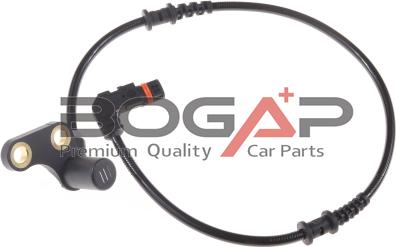 BOGAP C7117105 - Датчик ABS, частота вращения колеса autodnr.net