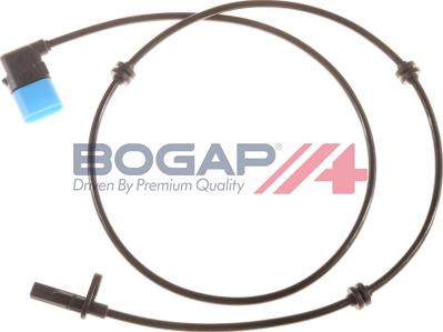 BOGAP C7117117 - Датчик ABS, частота обертання колеса autocars.com.ua