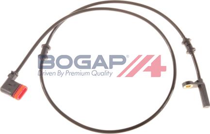 BOGAP C7117119 - Датчик ABS, частота обертання колеса autocars.com.ua