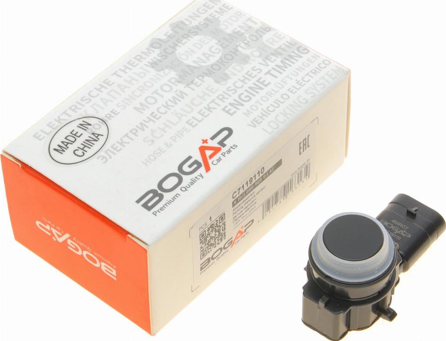 BOGAP C7119110 - Датчик, система допомоги при парковці autocars.com.ua