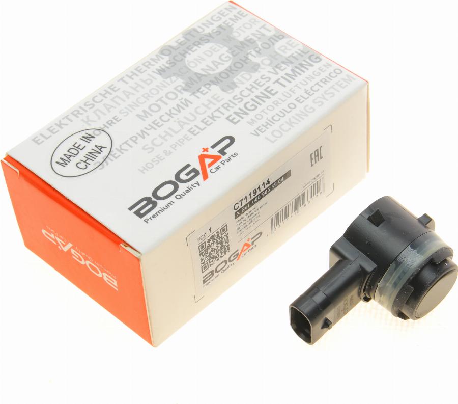 BOGAP C7119114 - Датчик, система помощи при парковке autodnr.net