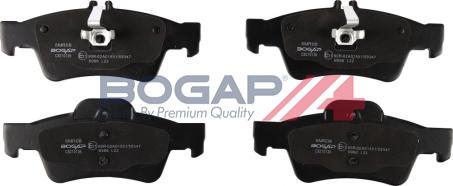 BOGAP C8210136 - Гальмівні колодки, дискові гальма autocars.com.ua