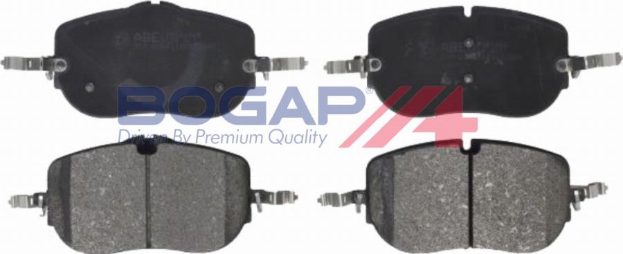 BOGAP C8210255 - Гальмівні колодки, дискові гальма autocars.com.ua