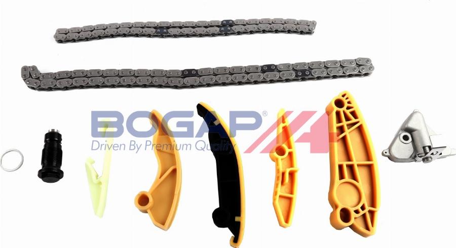 BOGAP E1328100 - Комплект ланцюга приводу распредвала autocars.com.ua