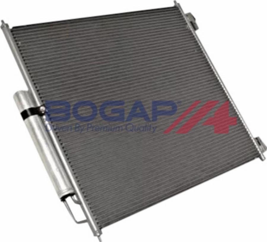BOGAP E4117106 - Конденсатор, кондиціонер autocars.com.ua