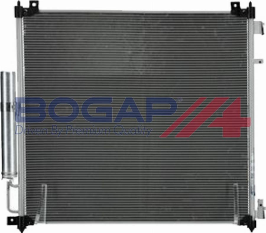 BOGAP E4117110 - Конденсатор, кондиціонер autocars.com.ua