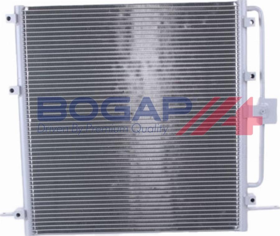 BOGAP E4117114 - Конденсатор, кондиціонер autocars.com.ua