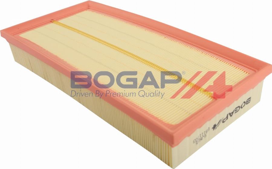 BOGAP E8111103 - Повітряний фільтр autocars.com.ua