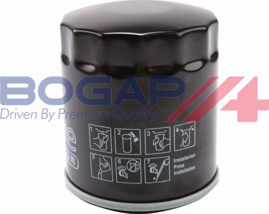 BOGAP E8113107 - Масляний фільтр autocars.com.ua
