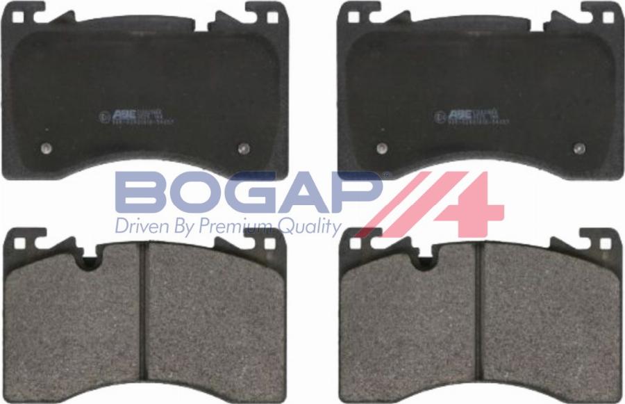 BOGAP E8210126 - Гальмівні колодки, дискові гальма autocars.com.ua