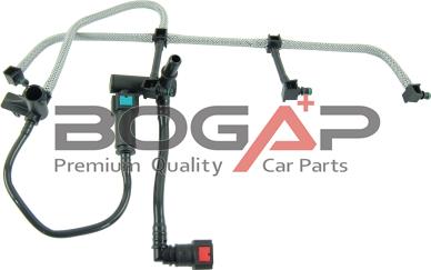 BOGAP F1621100 - Шланг, утечка топлива autodnr.net