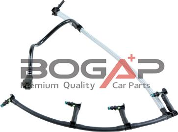 BOGAP F1621104 - Шланг, витік палива autocars.com.ua