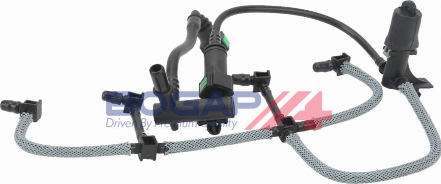 BOGAP F1621119 - Шланг, витік палива autocars.com.ua