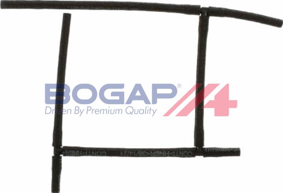 BOGAP F1621120 - Шланг, витік палива autocars.com.ua