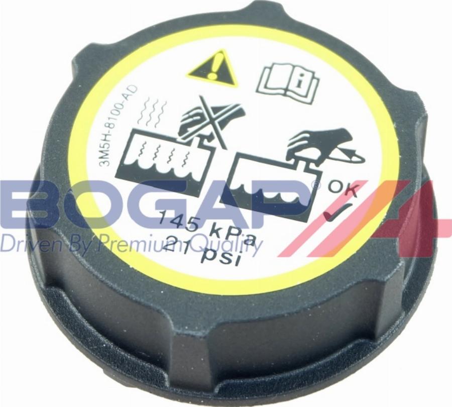 BOGAP F4211100 - Кришка, резервуар охолоджуючої рідини autocars.com.ua