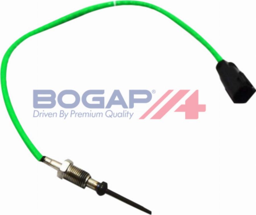 BOGAP F6120108 - Датчик, температура вихлопних газів autocars.com.ua