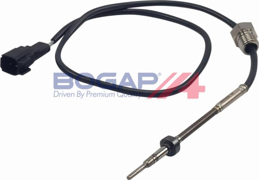 BOGAP F6120119 - Датчик, температура вихлопних газів autocars.com.ua