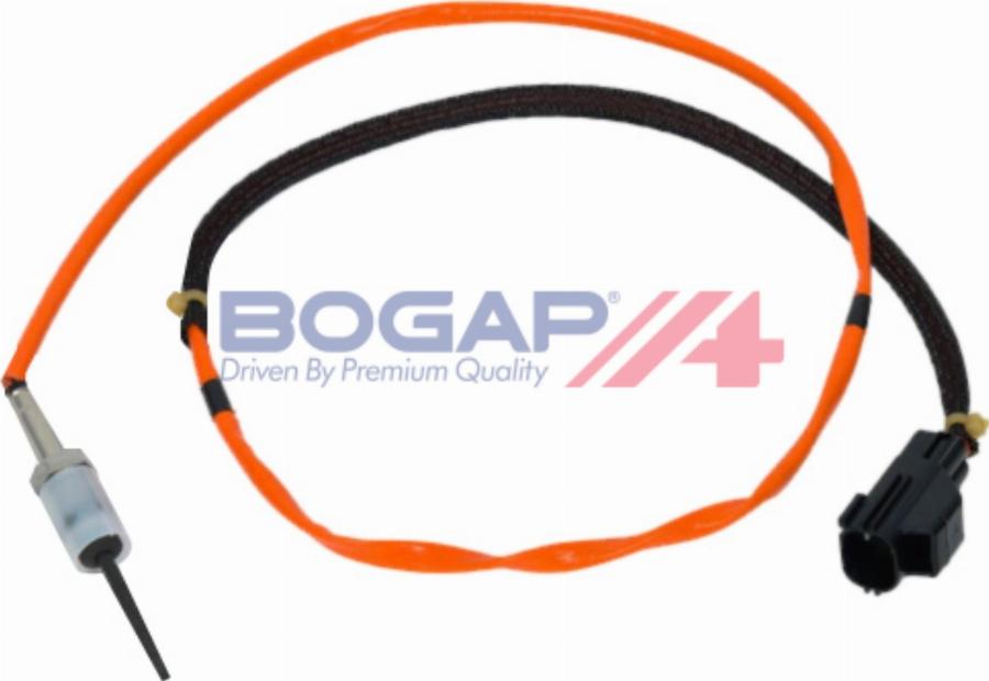 BOGAP F6120120 - Датчик, температура вихлопних газів autocars.com.ua