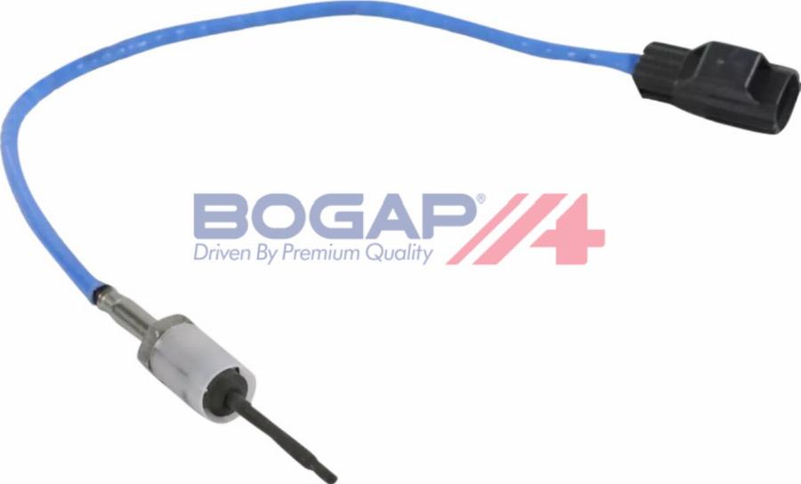 BOGAP F6120132 - Датчик, температура вихлопних газів autocars.com.ua