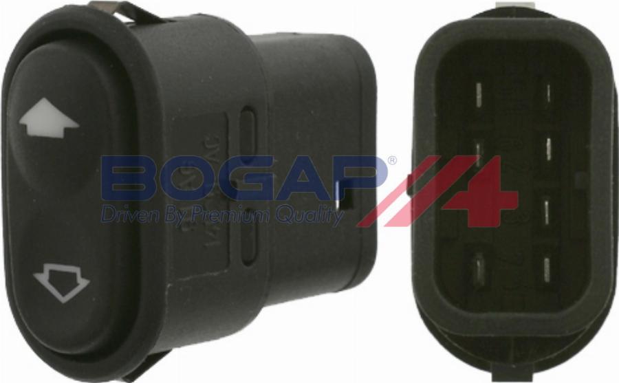 BOGAP F7339118 - Вимикач, стеклолод'емнік autocars.com.ua