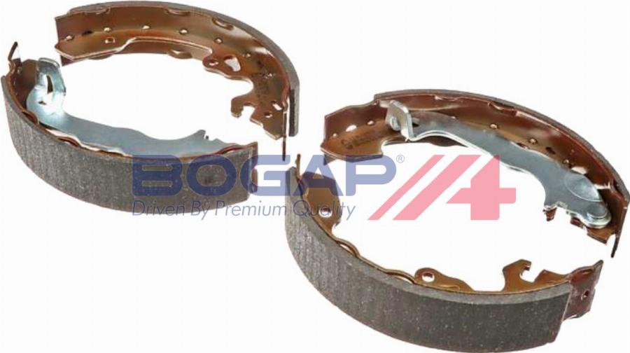 BOGAP F8213101 - Комплект гальм, барабанний механізм autocars.com.ua