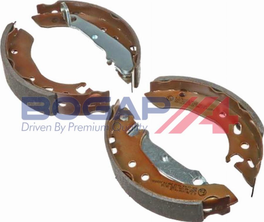 BOGAP F8213102 - Комплект гальм, барабанний механізм autocars.com.ua