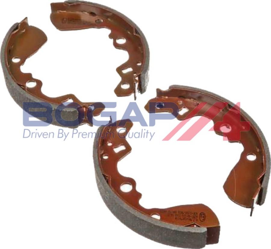 BOGAP G8213102 - Комплект гальм, барабанний механізм autocars.com.ua