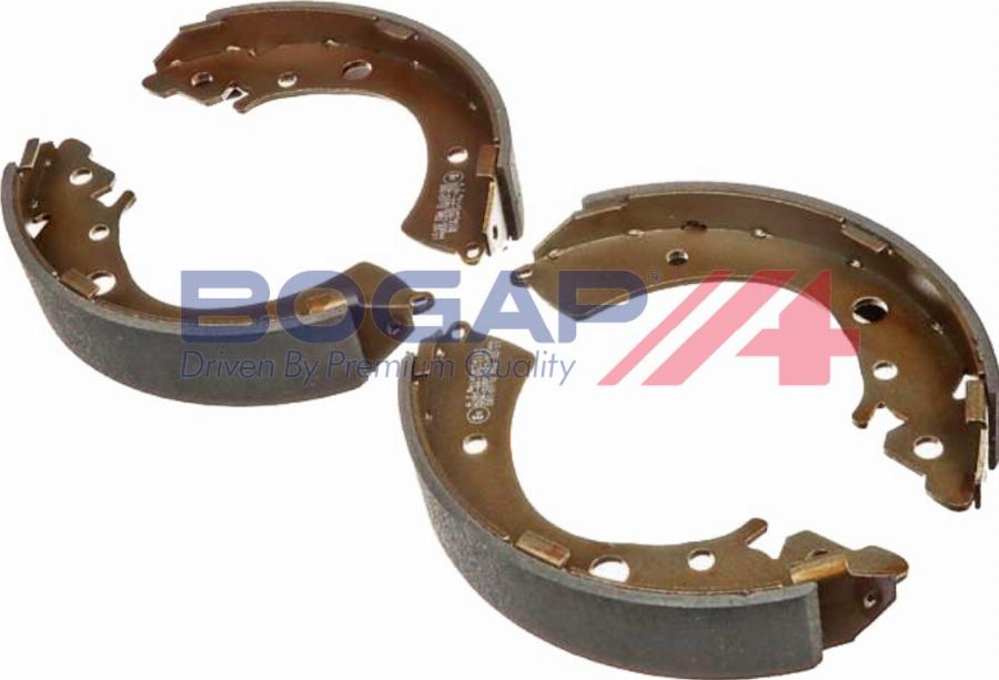 BOGAP H8213100 - Комплект гальм, барабанний механізм autocars.com.ua