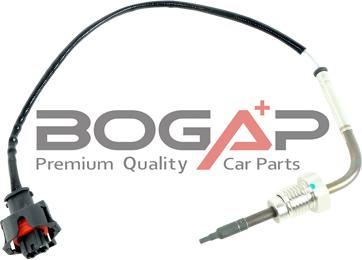 BOGAP L6120102 - Датчик, температура вихлопних газів autocars.com.ua