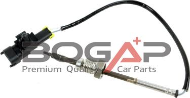 BOGAP L6120112 - Датчик, температура вихлопних газів autocars.com.ua