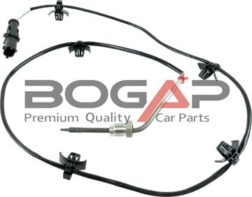 BOGAP L6120118 - Датчик, температура вихлопних газів autocars.com.ua