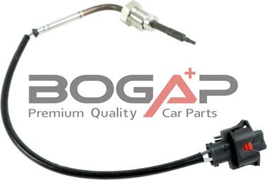 BOGAP L6120131 - Датчик, температура вихлопних газів autocars.com.ua