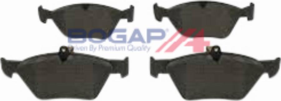 BOGAP L8210104 - Гальмівні колодки, дискові гальма autocars.com.ua