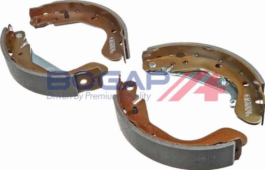 BOGAP L8213103 - Комплект гальм, барабанний механізм autocars.com.ua