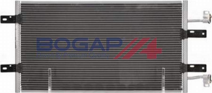 BOGAP N4117100 - Конденсатор, кондиціонер autocars.com.ua