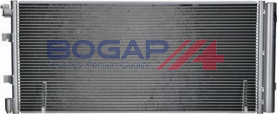 BOGAP N4117102 - Конденсатор, кондиціонер autocars.com.ua