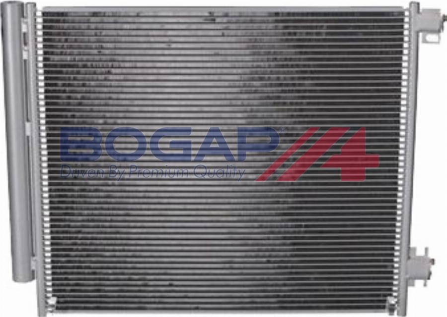 BOGAP N4117104 - Конденсатор, кондиціонер autocars.com.ua