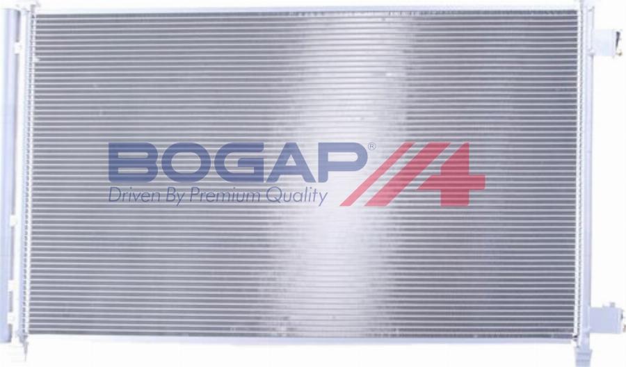 BOGAP N4117105 - Конденсатор, кондиціонер autocars.com.ua