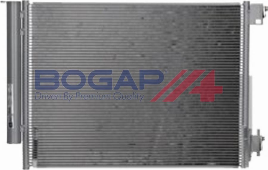 BOGAP N4117106 - Конденсатор, кондиціонер autocars.com.ua