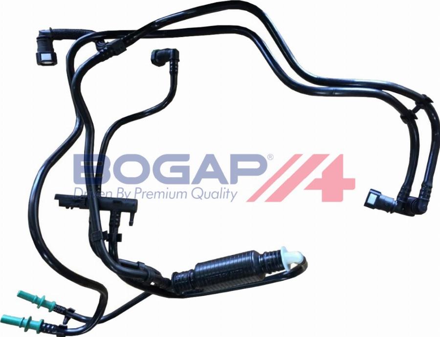BOGAP P1621125 - Шланг, витік палива autocars.com.ua