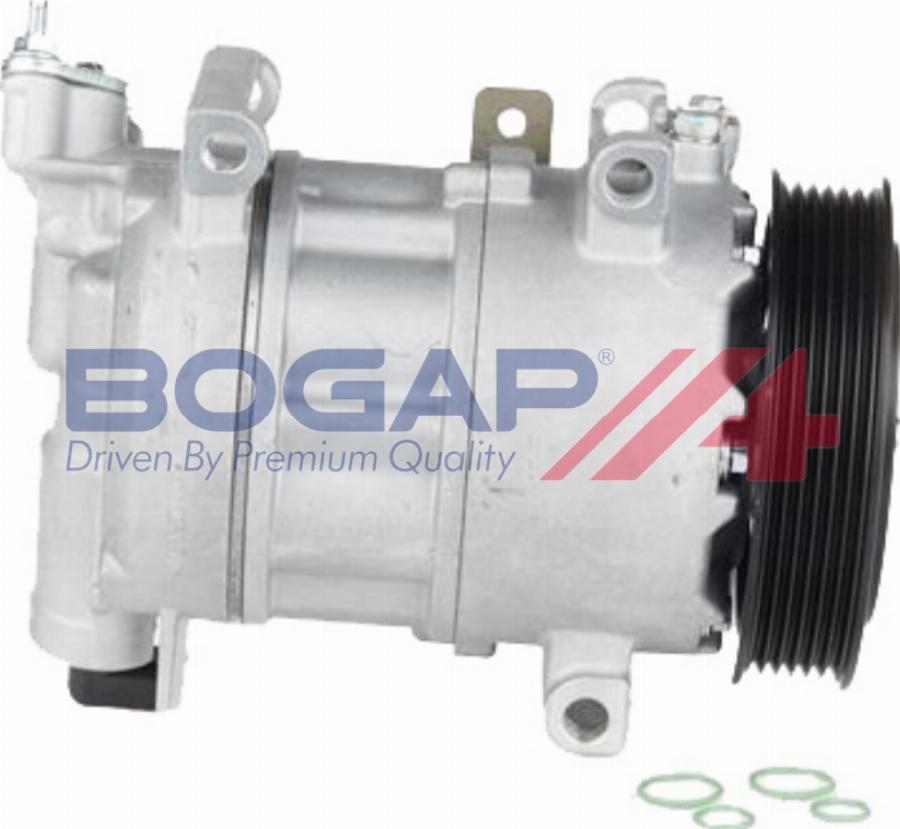BOGAP P4110101 - Компресор, кондиціонер autocars.com.ua