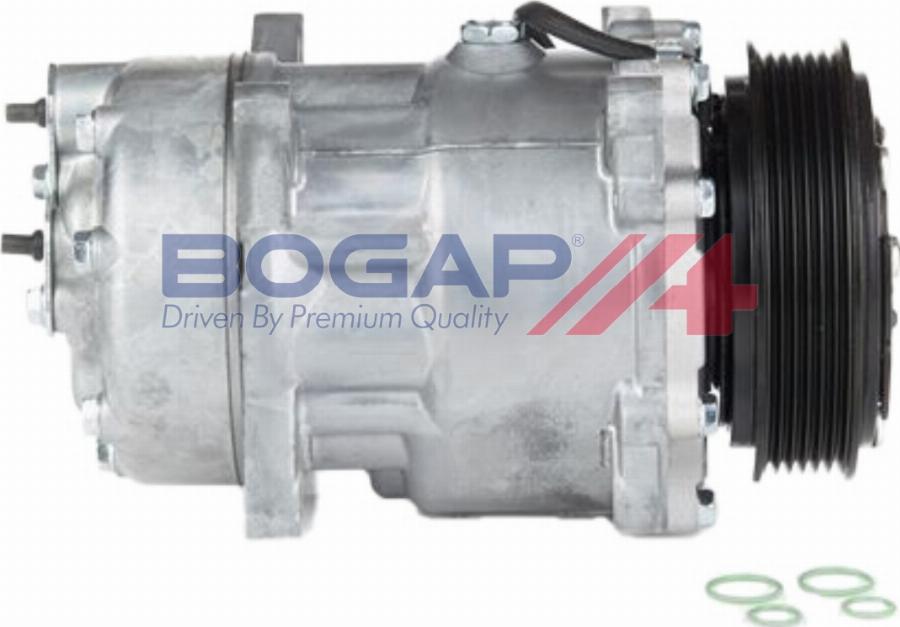 BOGAP P4110120 - Компресор, кондиціонер autocars.com.ua